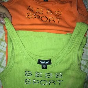 Bebe sport tank top